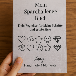 Sparchallenge Buch – Dein Weg zu mehr Struktur & Sparzielen